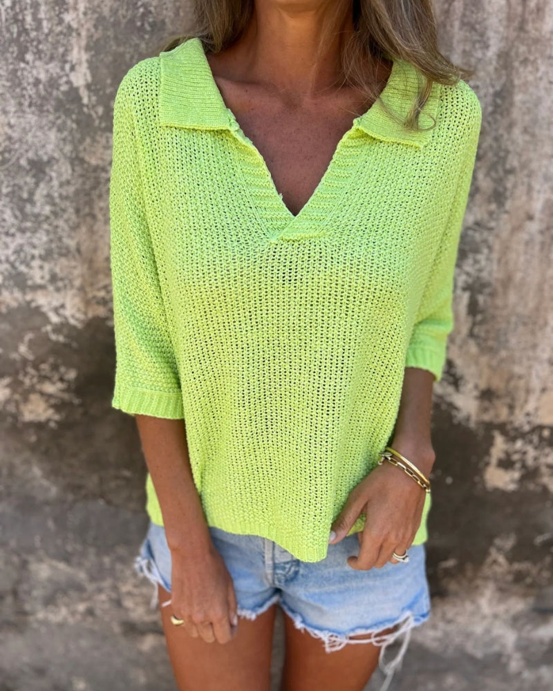 GARIELE - TOP V BOHO ÚPLETU