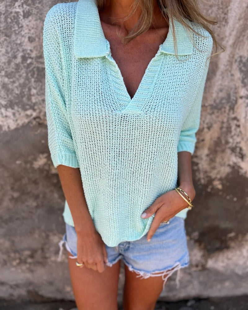 GARIELE - TOP V BOHO ÚPLETU