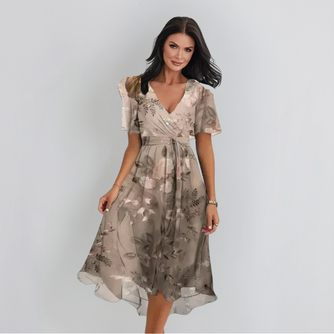 Lenka | Elegantné šaty s výstrihom do V