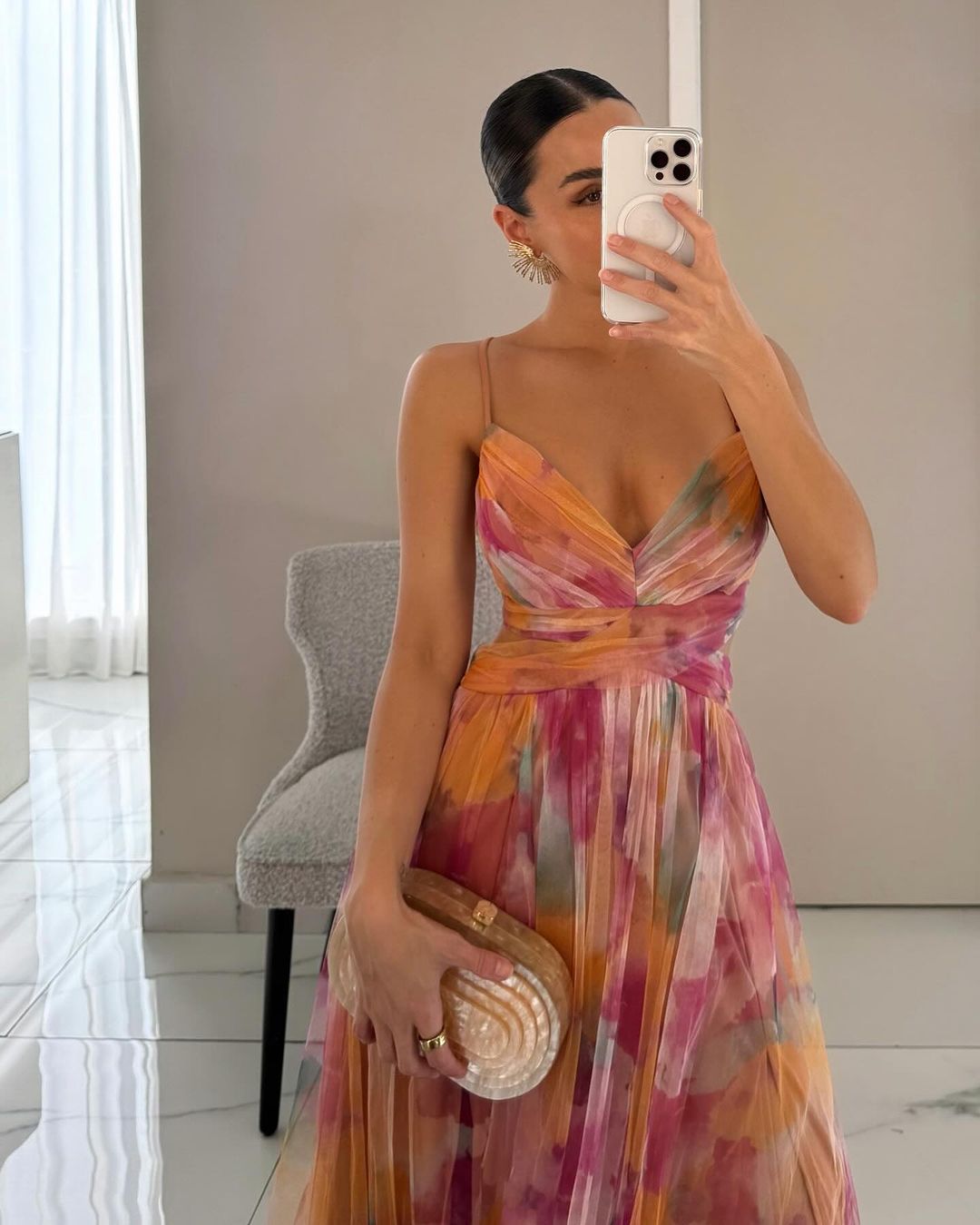 Chloé - Maximálne šarmantné šaty s kvetinovým potlačou