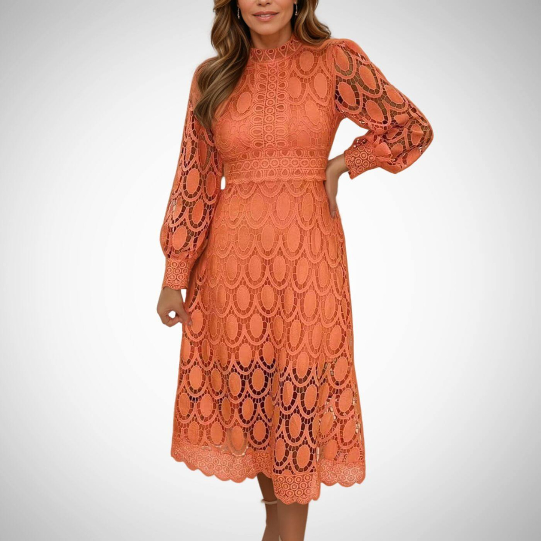Veronika | Elegantné krajkové maxi šaty