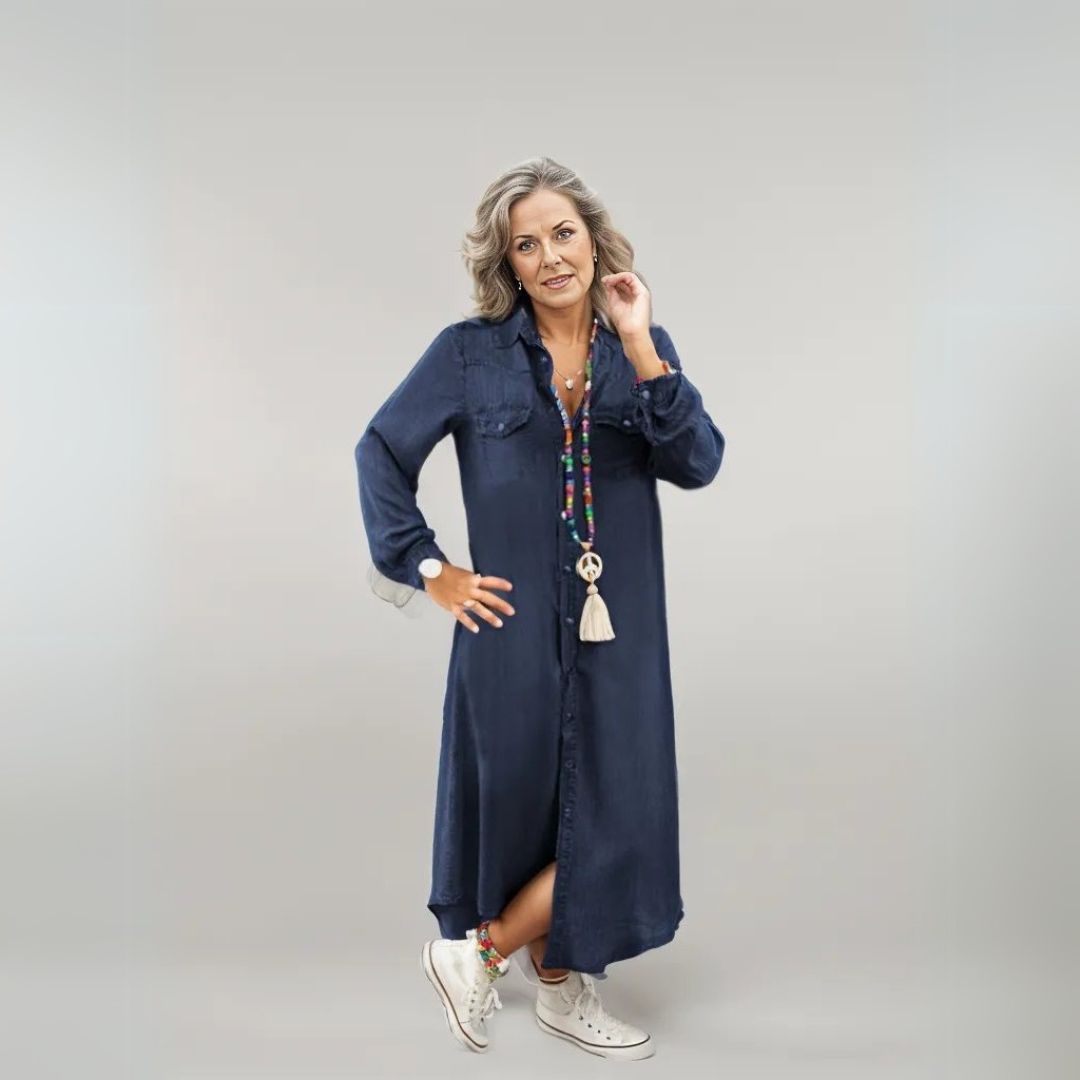 Izabella | Nadčasové džínové šaty pre každý deň