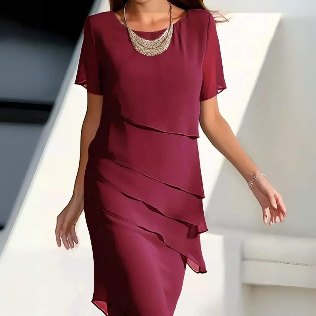 Perla | Elegantné jarné midi šaty