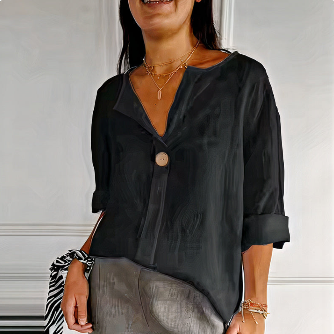 Laura | Elegantná bavlnená košeľa na letné dni