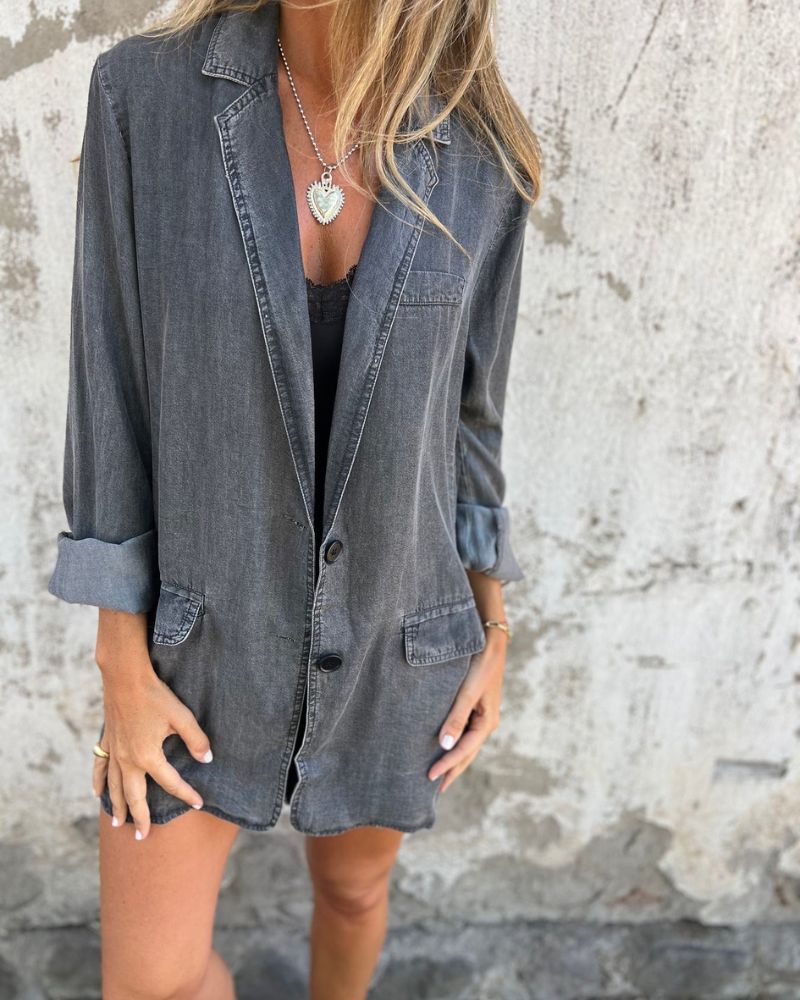 MIREIA - ĽAHKÝ DENIMOVÝ BLAZER