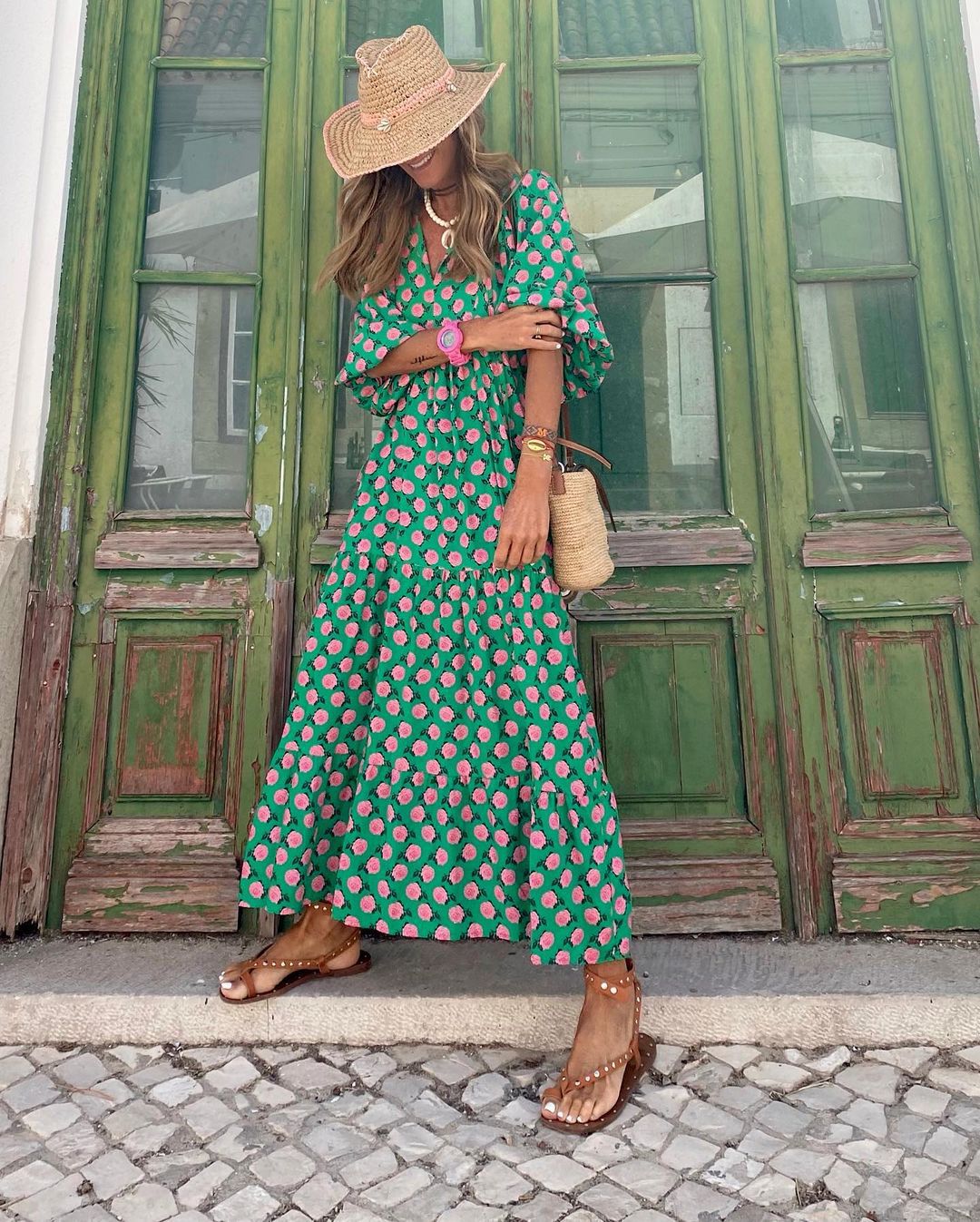 Fleur | Bohemian Maxi Šaty