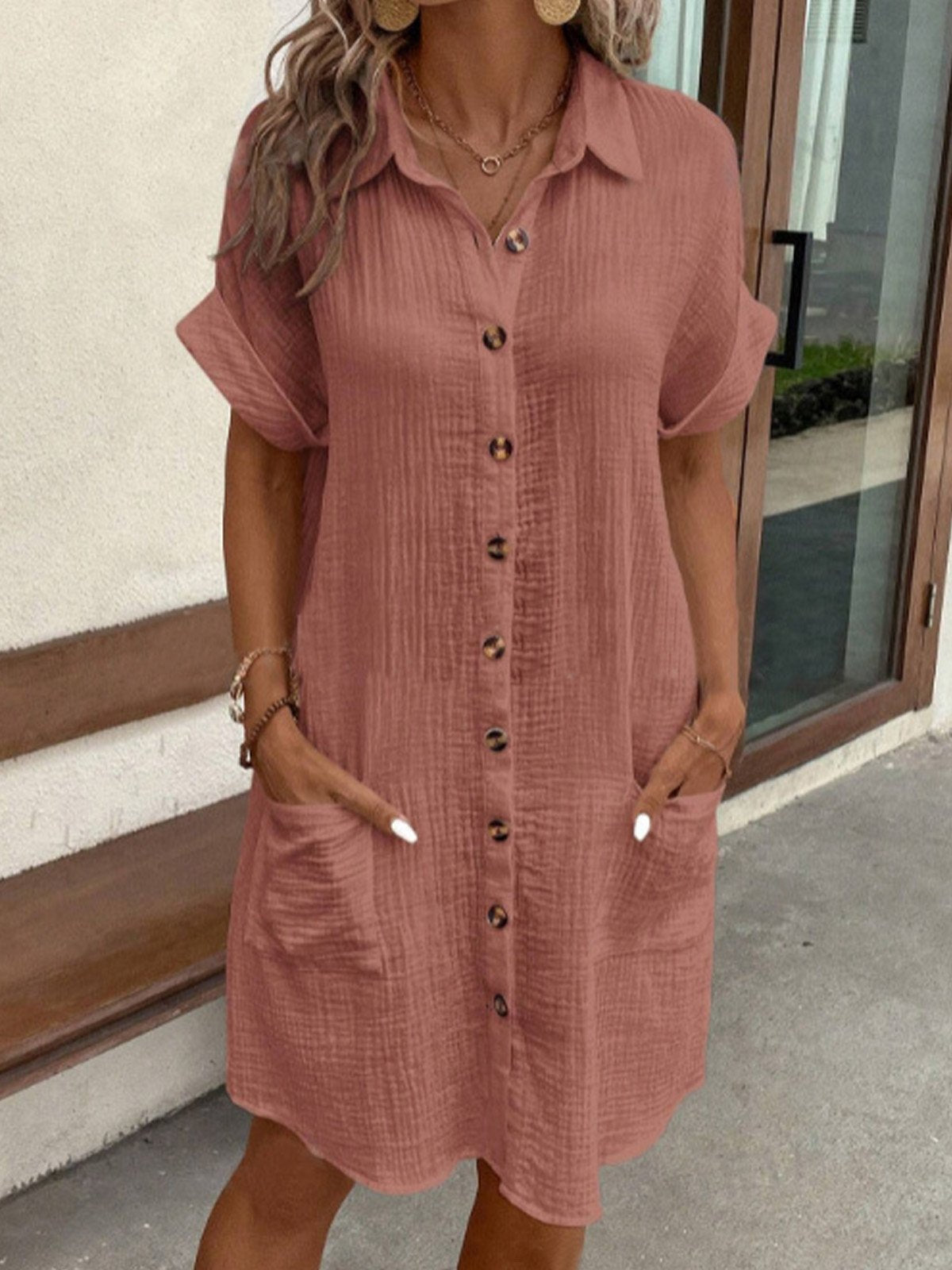 Celest Elegantné Polo Šaty (Takmer vypredané)