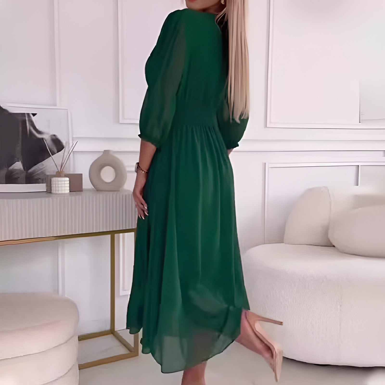 Adéla | Ľahké elegantné šaty z šifónu