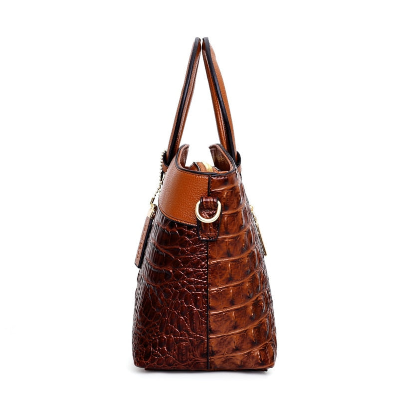 Ella™ Classic Croc | Viacúčelová vintage taška
