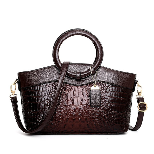Ella™ Classic Croc | Viacúčelová vintage taška