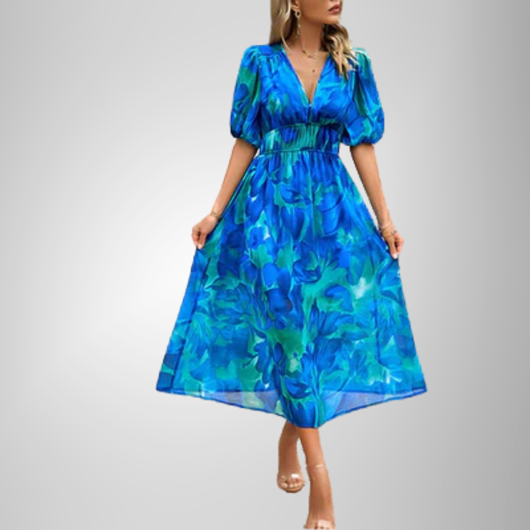 Leona | Elegantné Midi Šaty (skoro vypredané)
