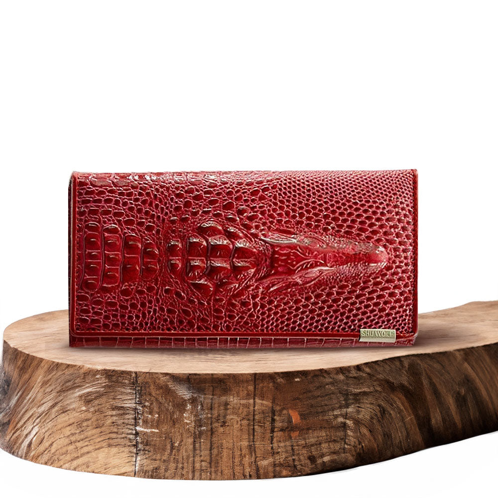 Madison™ Štýl | Elegantné embosované RFID peňaženka