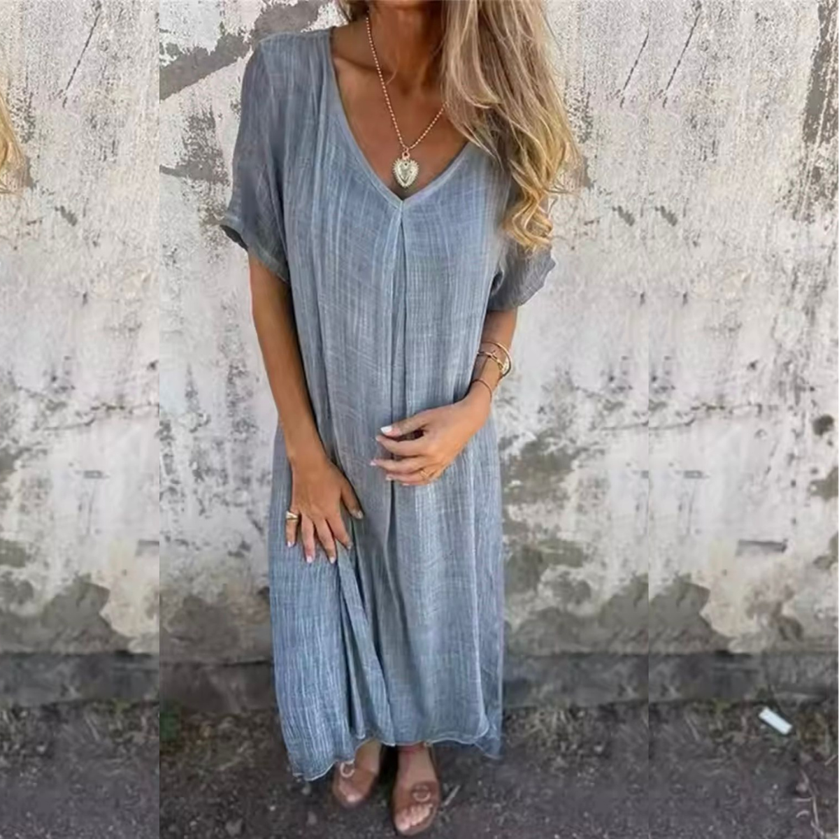 Eliska | Elegantné ľanové šaty