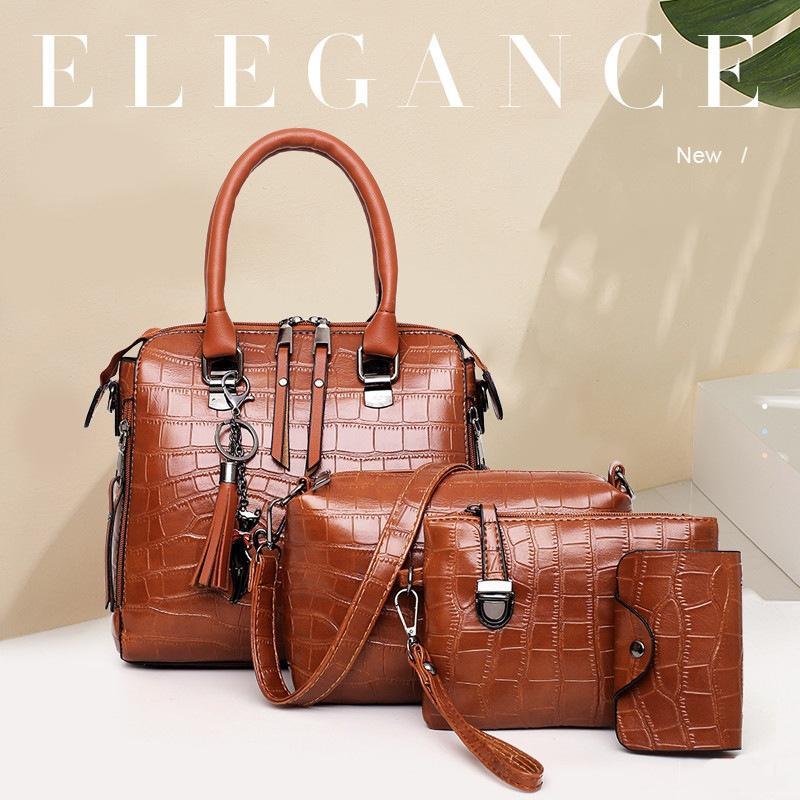 Olivia™ Klasická elegancia | Moderná 4-dielna súprava tašiek