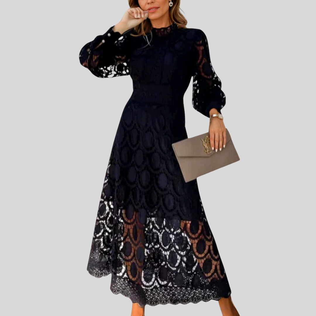 Veronika | Elegantné krajkové maxi šaty