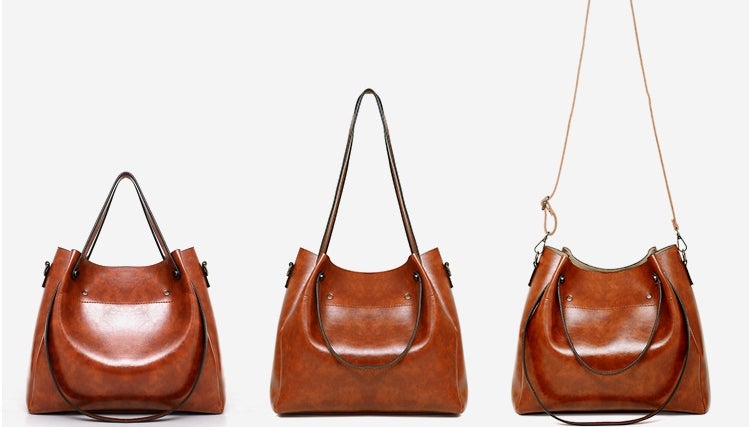 Riley™ - Vintage Mäkké 4-dielne taškové sety