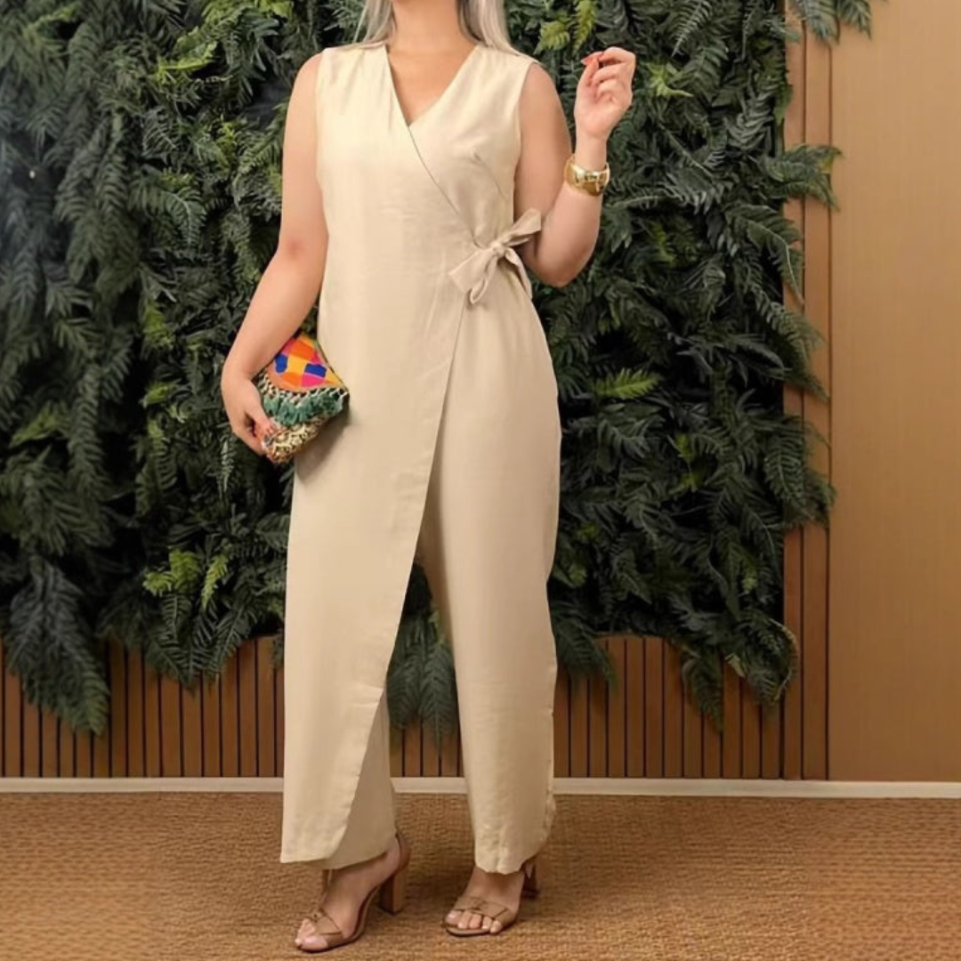 Estela | Elegantný zavinovací overal