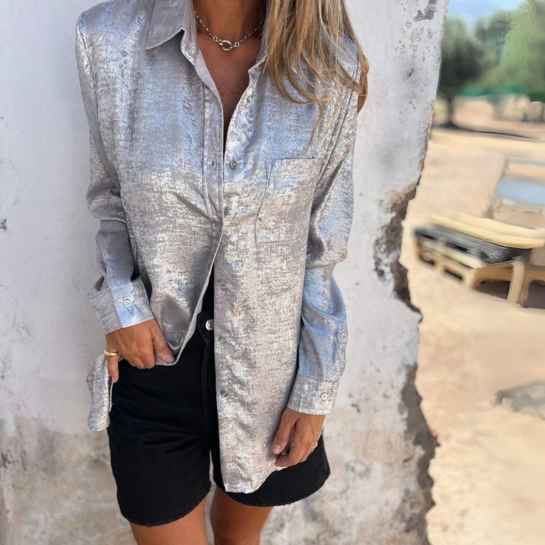 Andrea | Elegantná hodvábna blúzka
