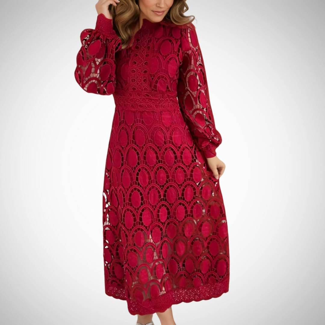 Veronika | Elegantné krajkové maxi šaty