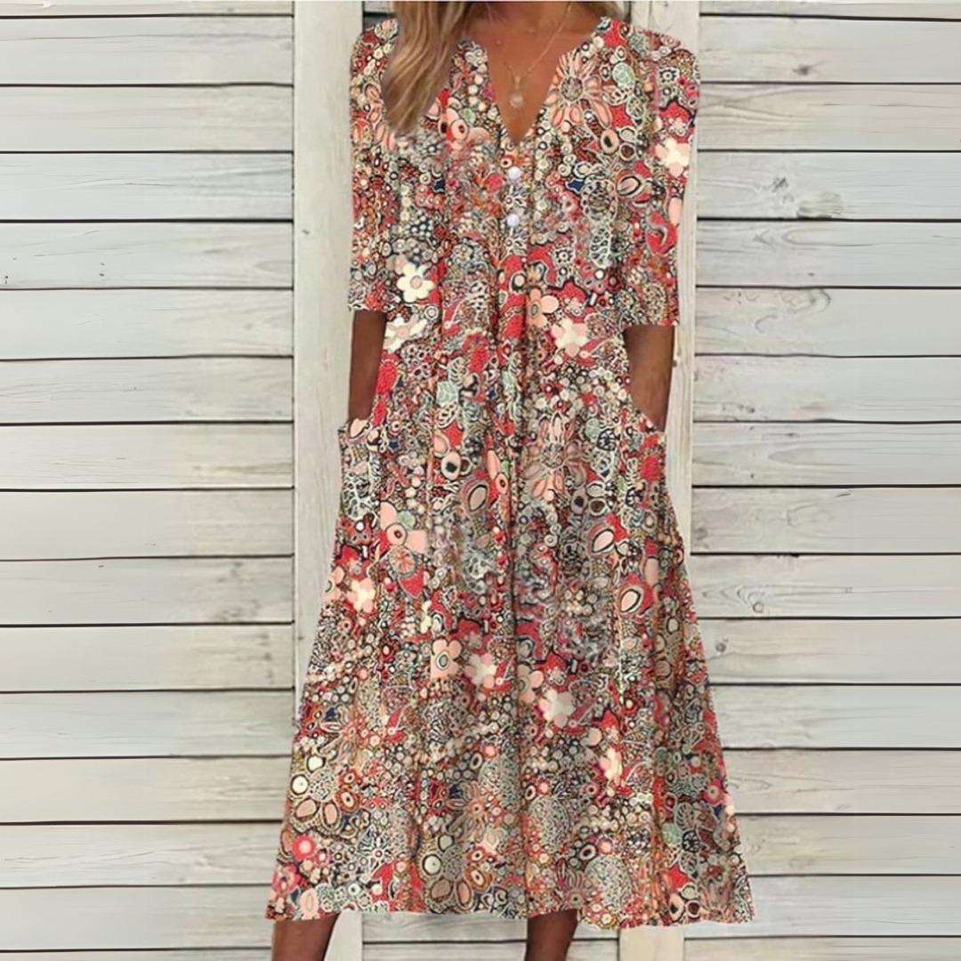 Livia | Okúzľujúce letné šaty pre prirodzenú eleganciu