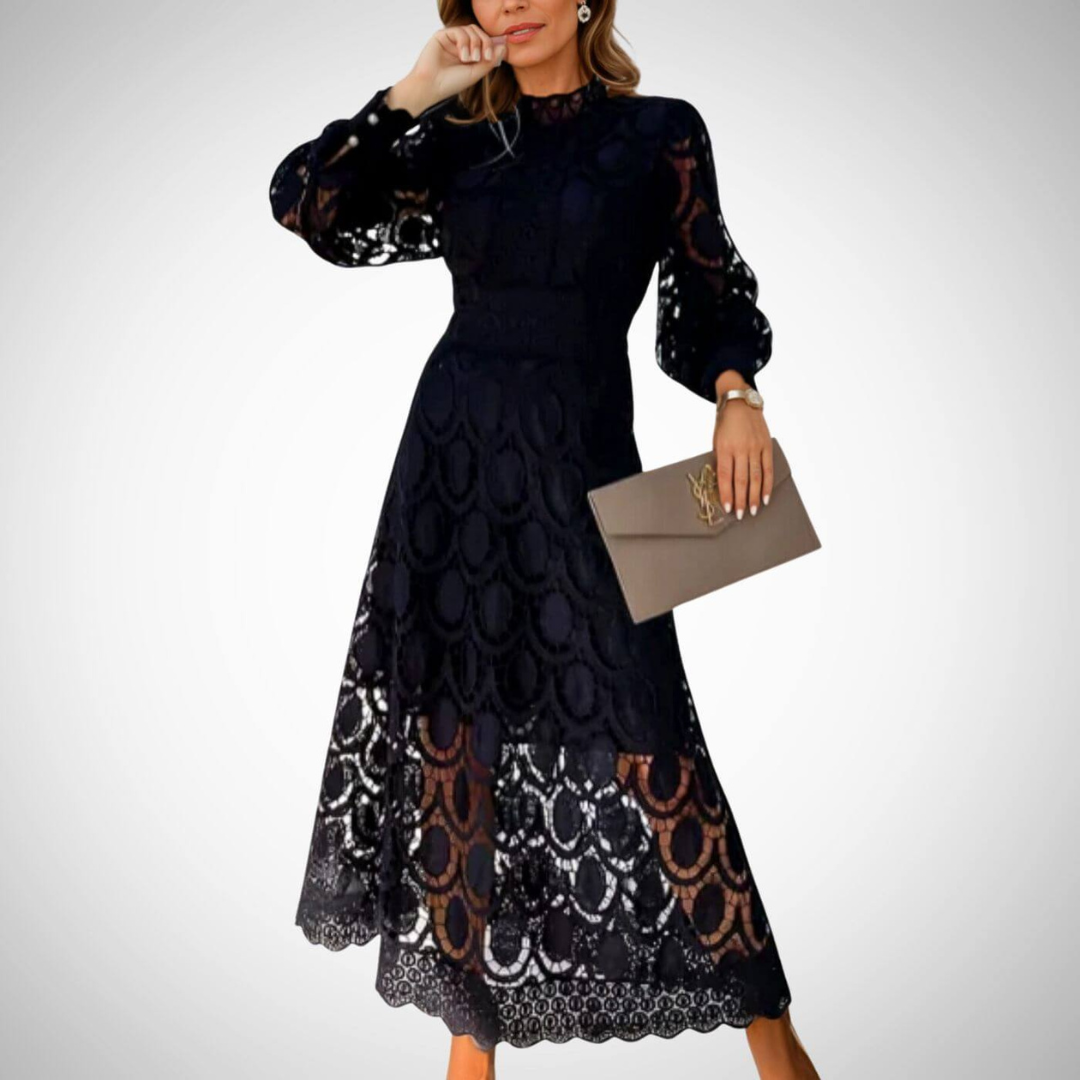 Veronika | Elegantné krajkové maxi šaty