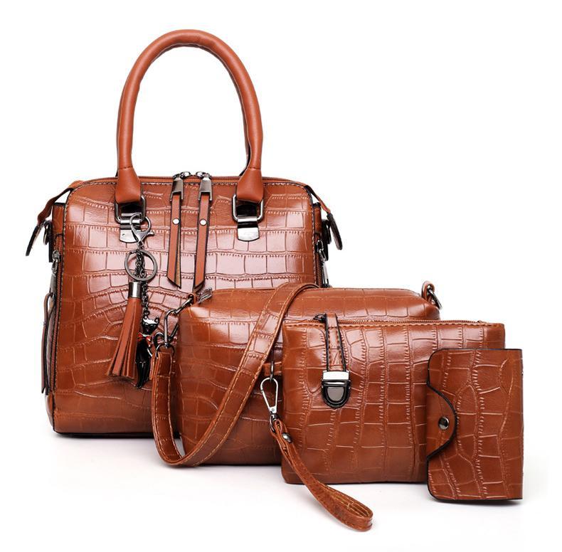 Olivia™ Klasická elegancia | Moderná 4-dielna súprava tašiek