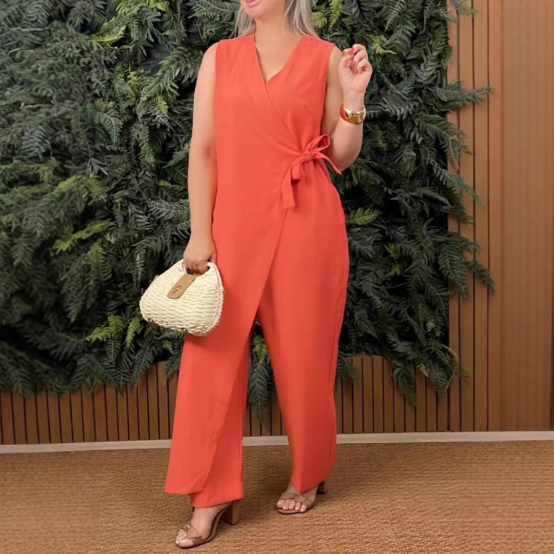 Estela | Elegantný zavinovací overal