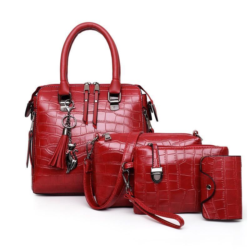Olivia™ Klasická elegancia | Moderná 4-dielna súprava tašiek