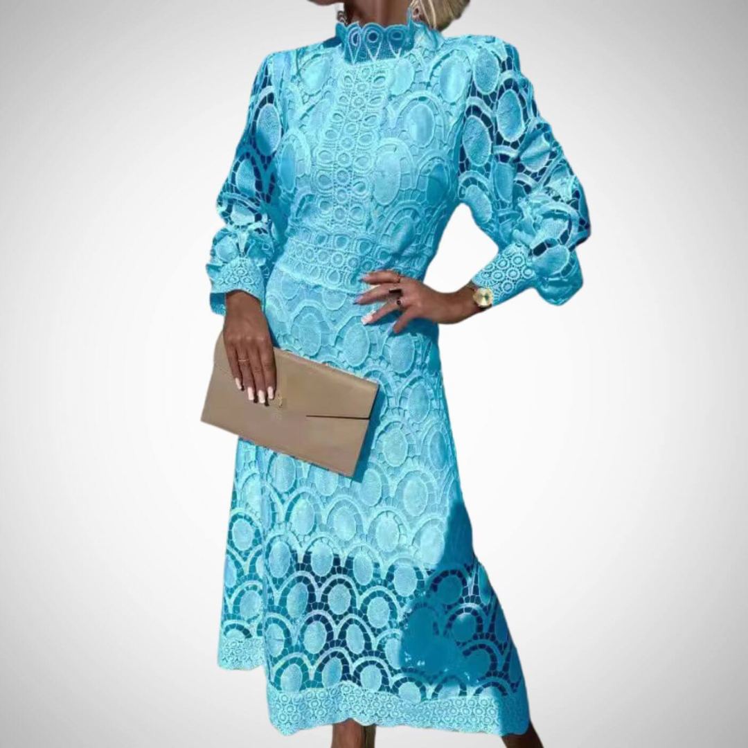 Veronika | Elegantné krajkové maxi šaty