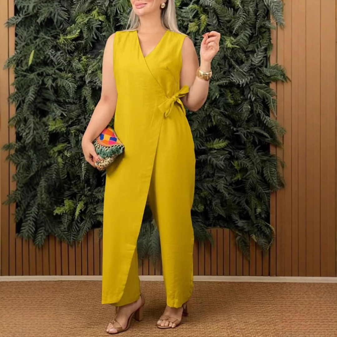Estela | Elegantný zavinovací overal