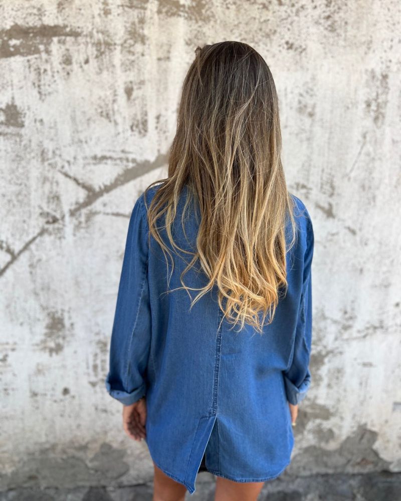 MIREIA - ĽAHKÝ DENIMOVÝ BLAZER