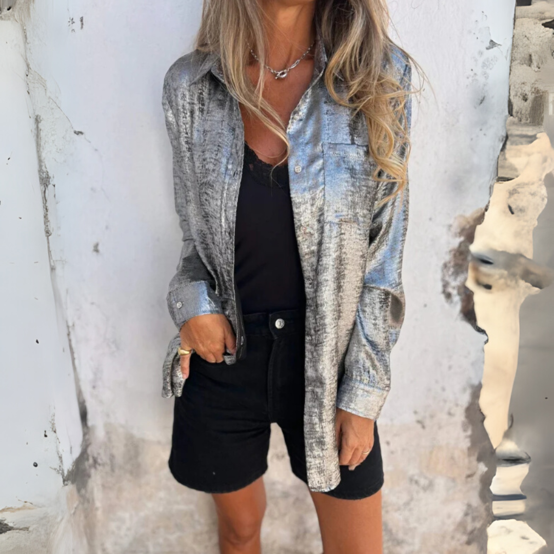 Andrea | Elegantná hodvábna blúzka