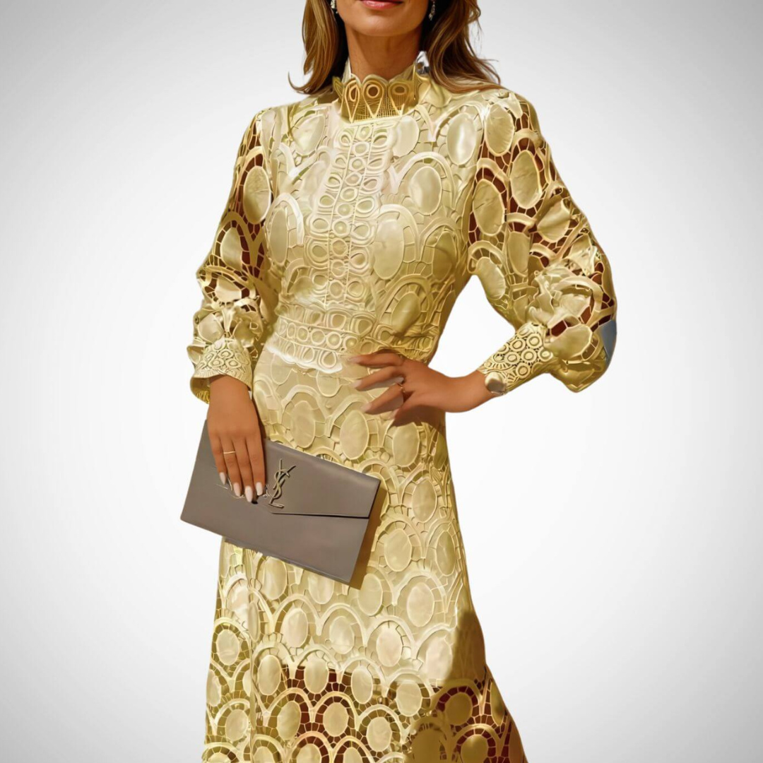 Veronika | Elegantné krajkové maxi šaty