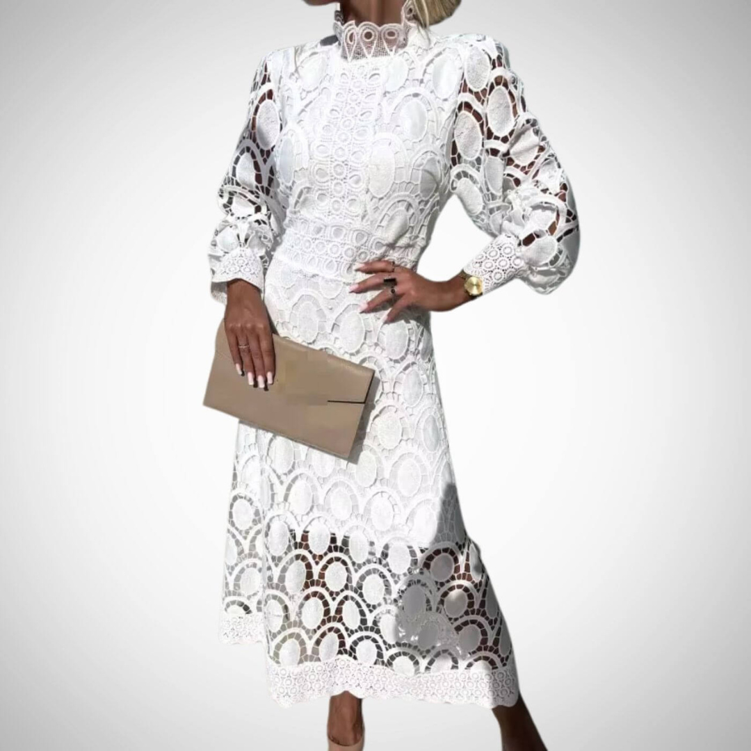Veronika | Elegantné krajkové maxi šaty