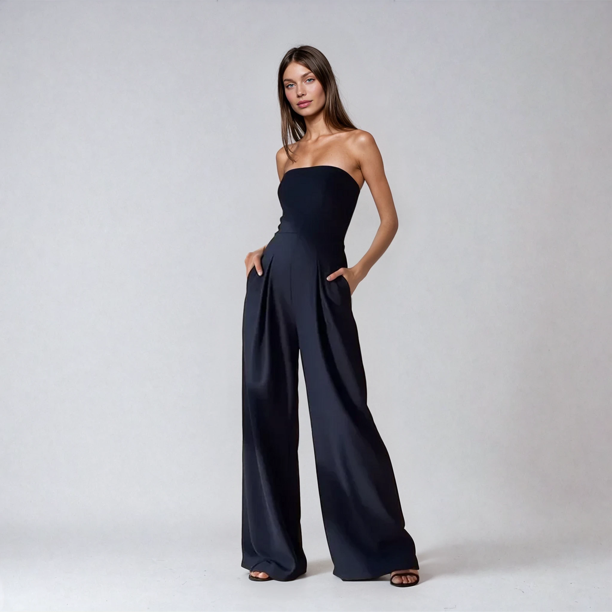 Ceria - Elegantný overal bez ramienok
