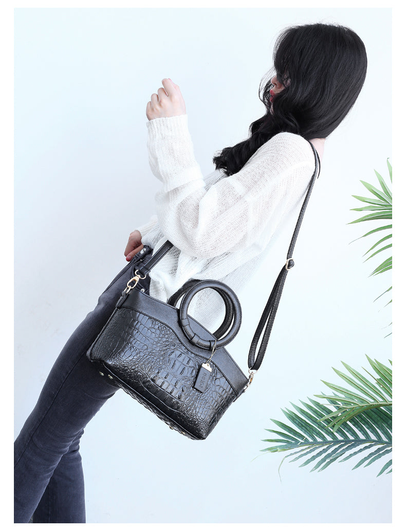 Ella™ Classic Croc | Viacúčelová vintage taška