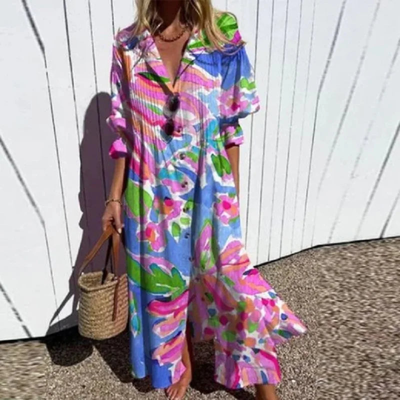 Jessy | Luxusné Boho Maxi Šaty (Takmer vypredané)