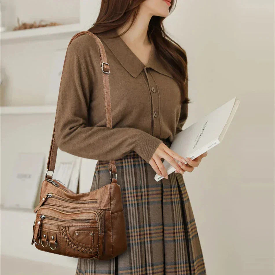 Olivia™ Vintage Charme | Mäkká taška na zips