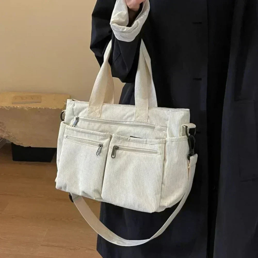 Lina™ - Taška na šnúrku s ručne vyrobenými detailmi
