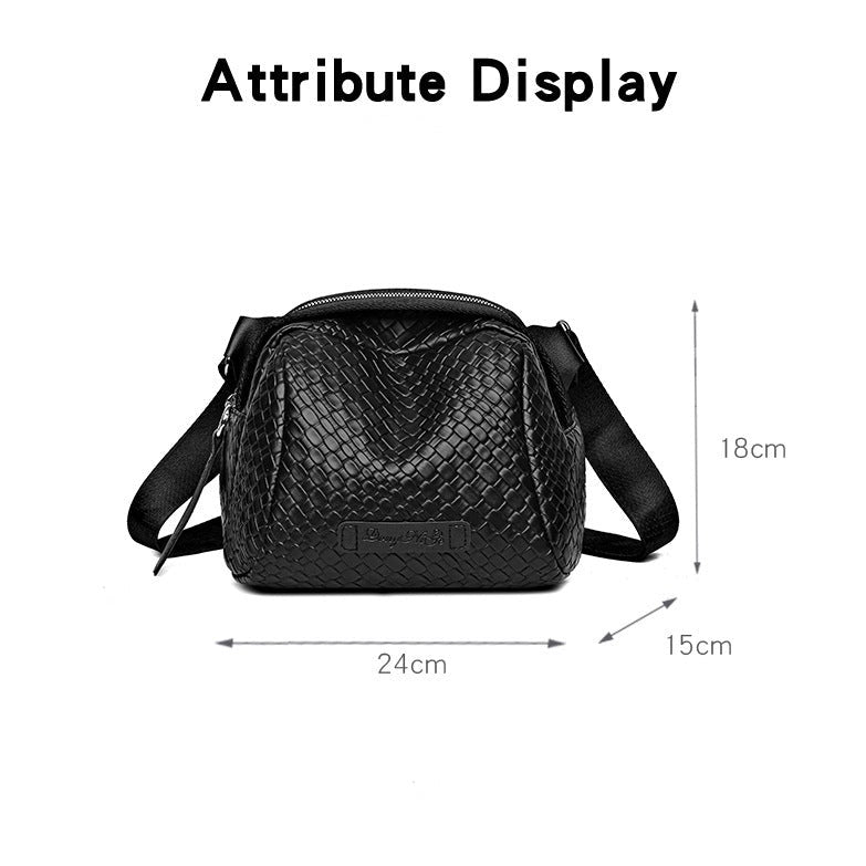 Madison™ Klasický šarm | Priestranná vintage taška