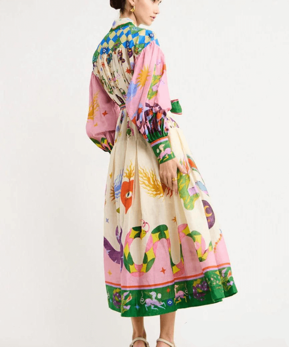 Dorthe™ | Elegantná Talianska Maxi Šaty