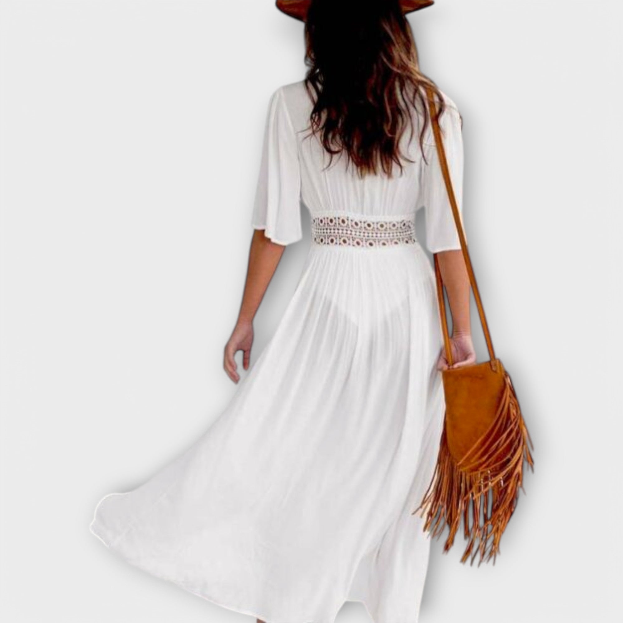 Boho Midi-šaty