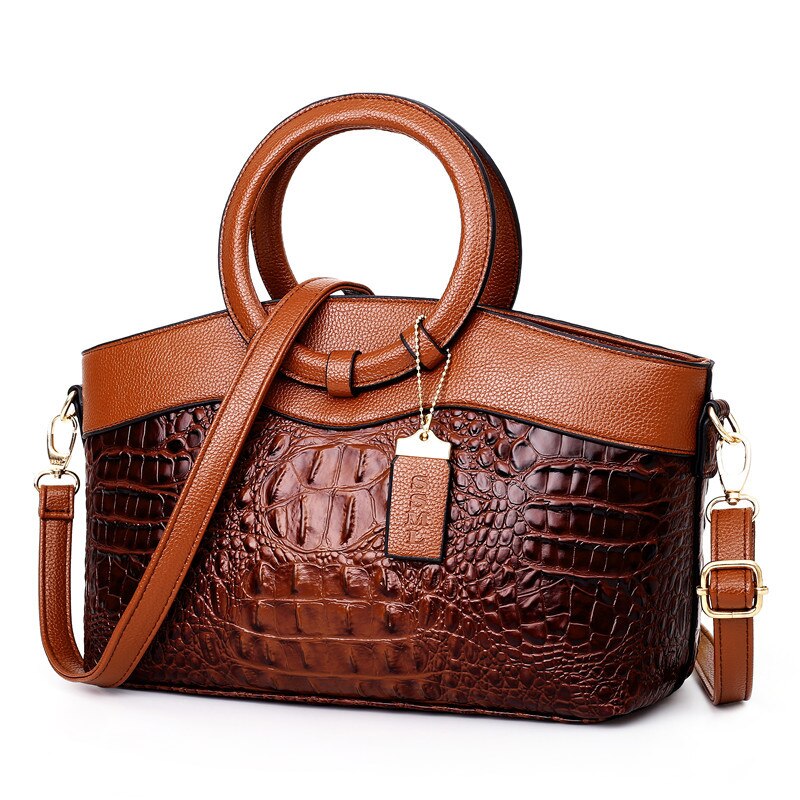 Ella™ Classic Croc | Viacúčelová vintage taška