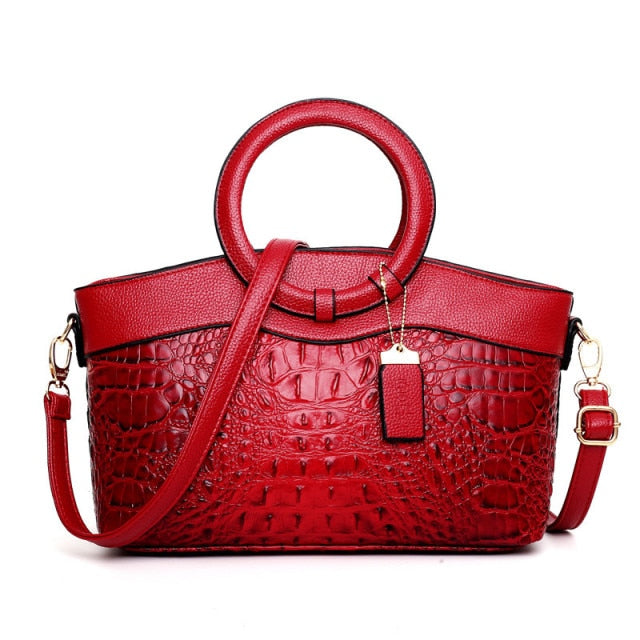 Ella™ Classic Croc | Viacúčelová vintage taška