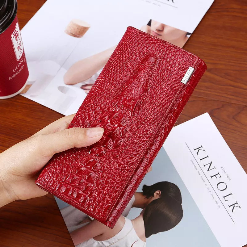 Madison™ Štýl | Elegantné embosované RFID peňaženka